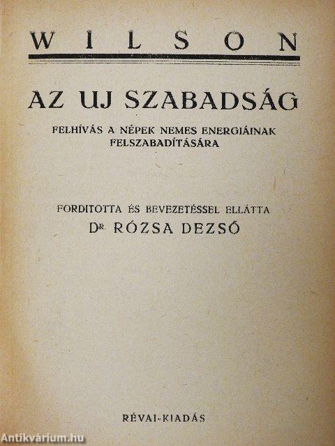 Az uj szabadság/A szegénység problémája