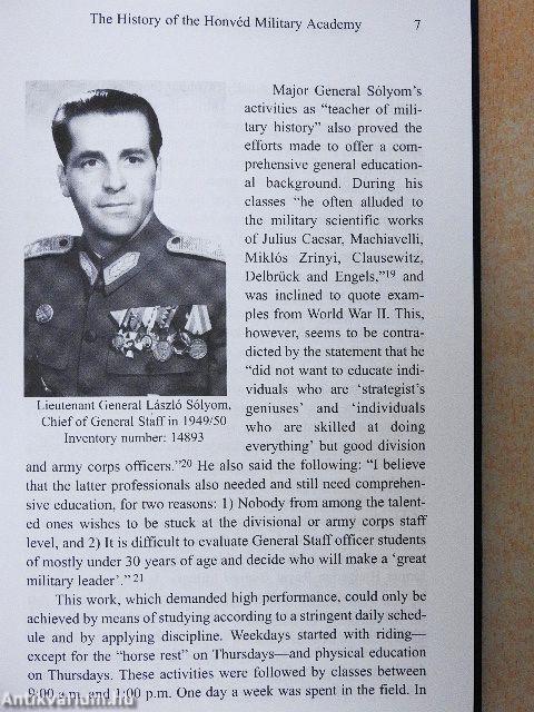 The History of the Hungarian Military Higher Education 1947-1956