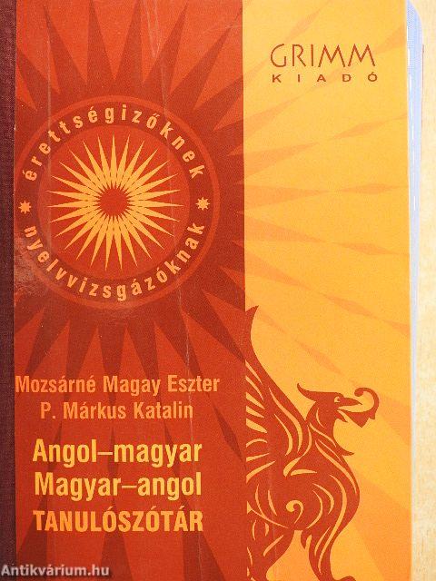 Angol-magyar/magyar-angol tanulószótár