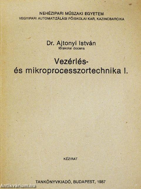 Vezérlés- és mikroprocesszortechnika I.