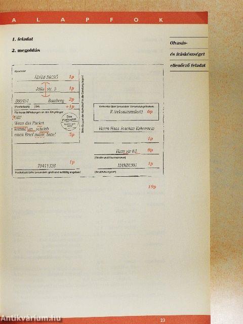 Írásbeli feladatok a nyelvvizsgán - Német