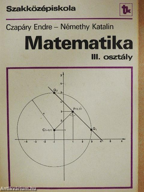 Matematika III.