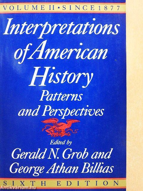 Interpretations of American History II.