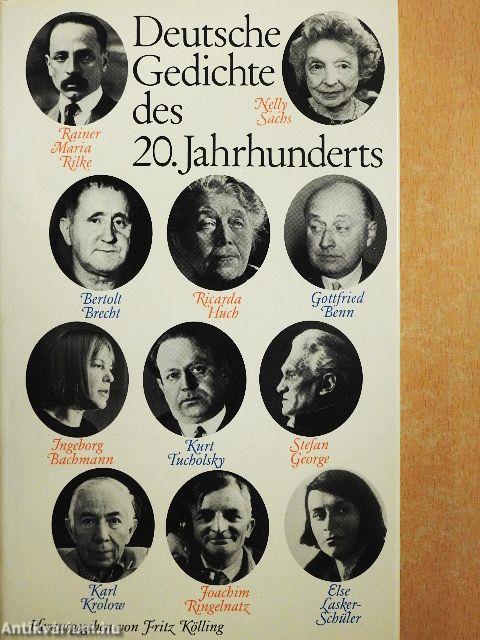 Deutsche Gedichte des 20. Jahrhunderts