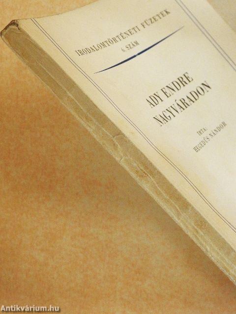 Ady Endre Nagyváradon