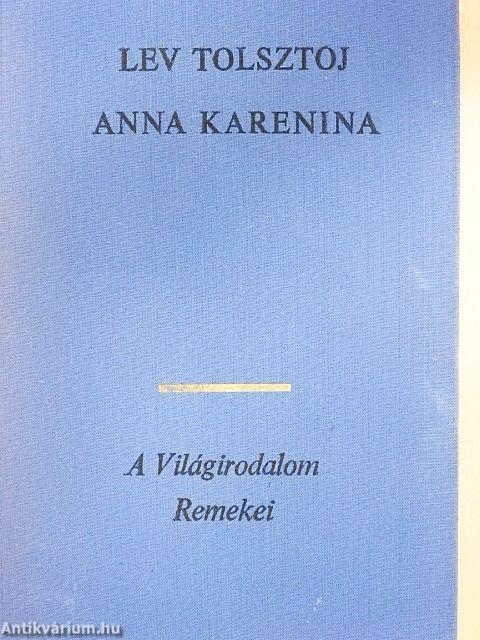 Anna Karenina I-II.