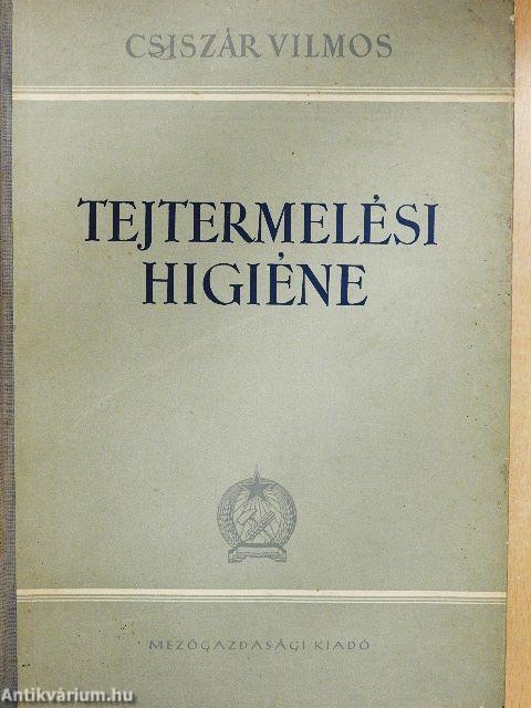 Tejtermelési higiéne