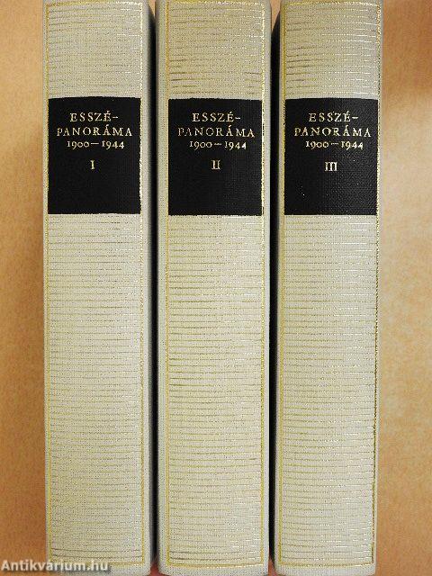 Esszépanoráma I-III.