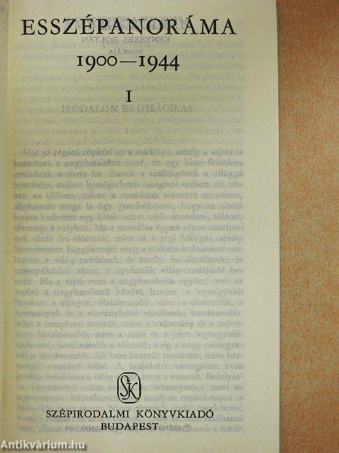 Esszépanoráma I-III.