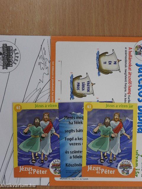 Játékos Biblia - Jézus a vízen jár