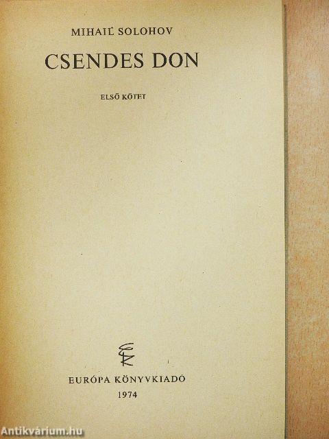 Csendes Don I-IV.