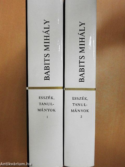 Esszék, tanulmányok 1-2.
