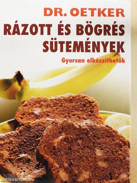Rázott és bögrés sütemények
