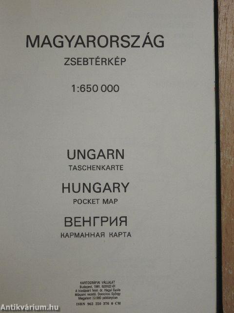 Magyarország zsebtérkép