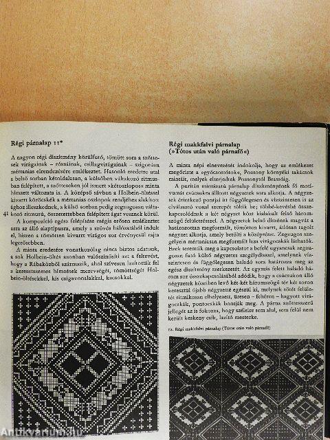 Keresztszemes kézimunkák