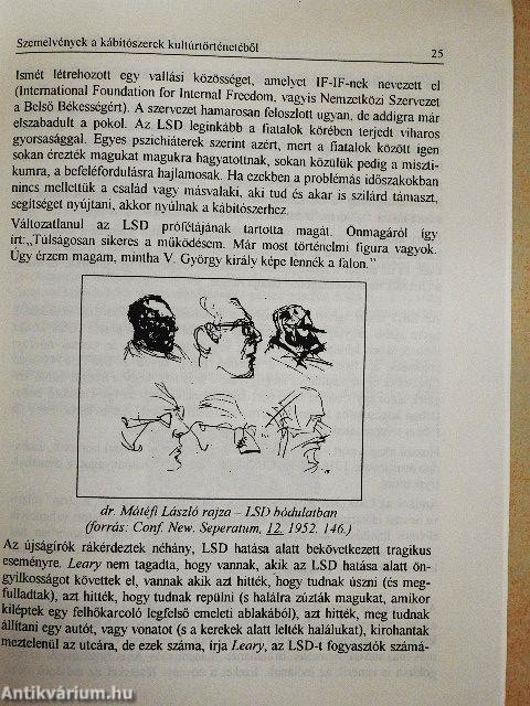 Szemelvények a kábítószerek kultúrtörténetéből