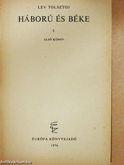 Háború és béke I-IV.