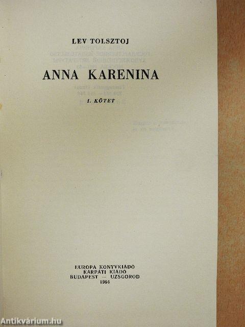 Anna Karenina I-II.
