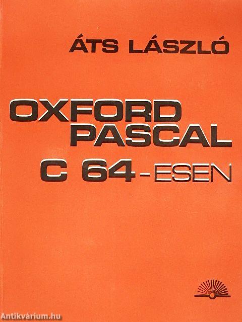 Oxford Pascal C64-esen