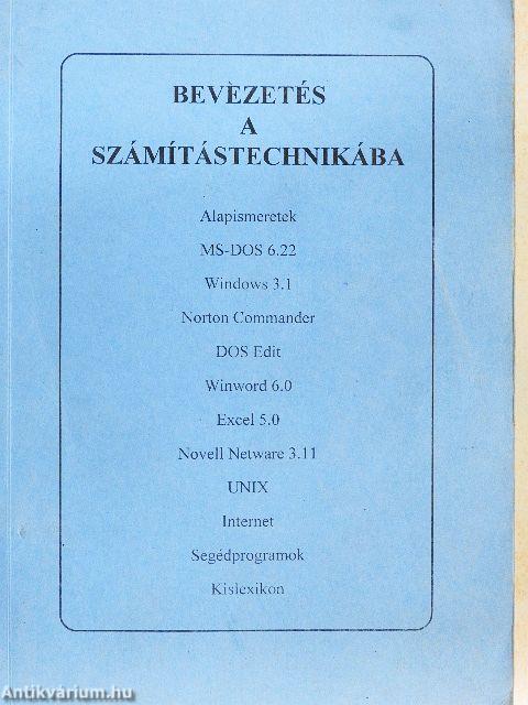 Bevezetés a számítástechnikába