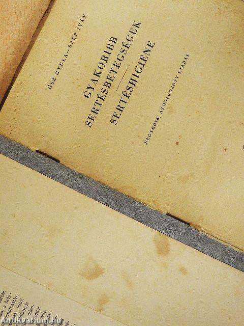 Gyakoribb sertésbetegségek/Sertéshigiéne