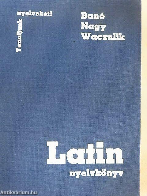 Latin nyelvkönyv