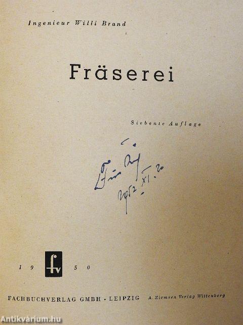 Fräserei