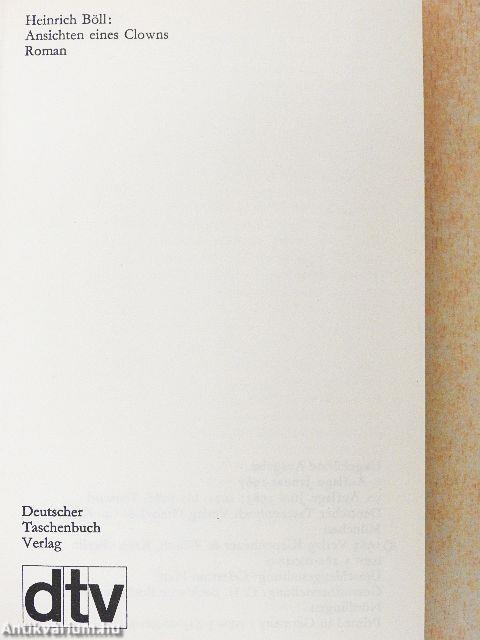 Ansichten eines Clowns