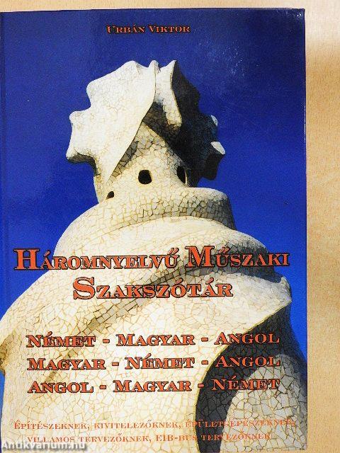 Háromnyelvű műszaki szakszótár