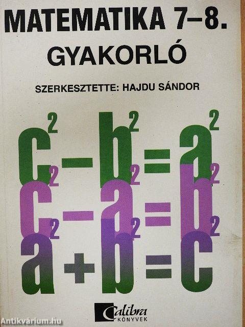 Matematika 7-8. - Gyakorló