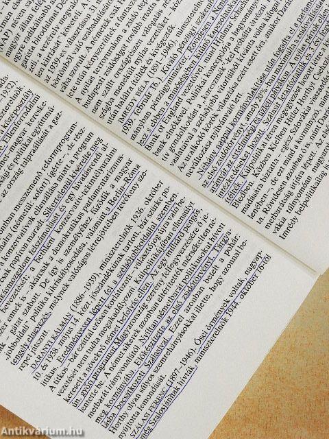 Szabó Dezső és a magyar miniszterelnökök