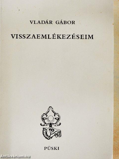 Visszaemlékezéseim