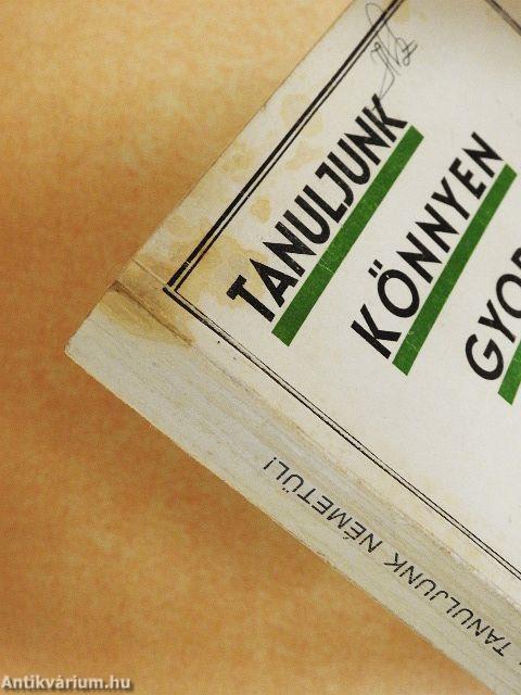 Tanuljunk könnyen, gyorsan németül!