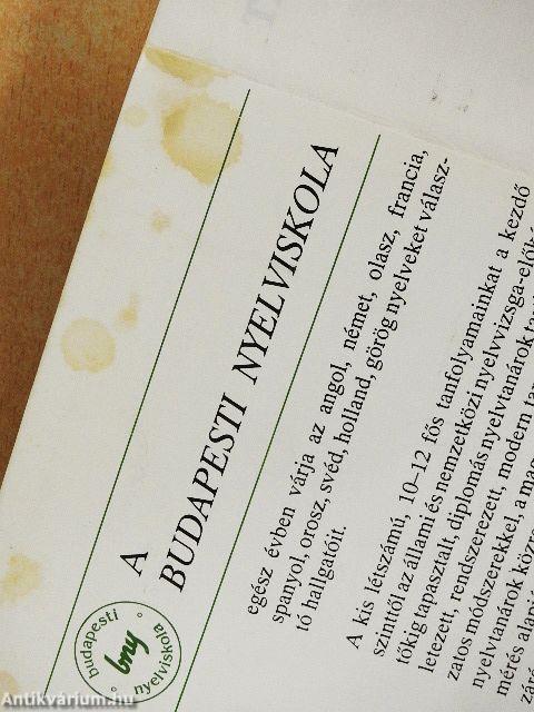 Tanuljunk könnyen, gyorsan németül!