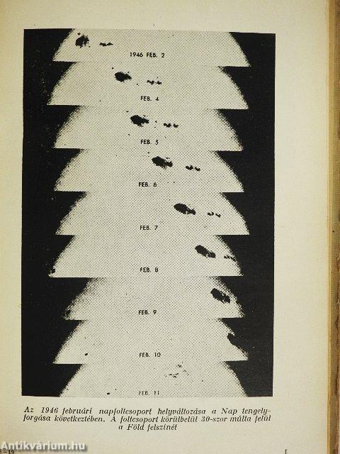 A naprendszer élete