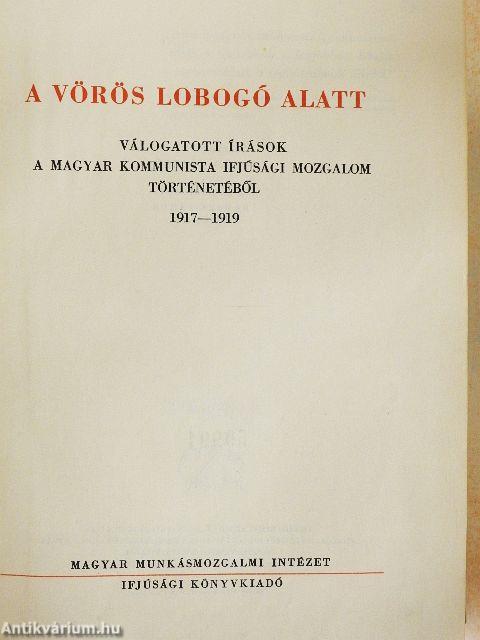 A vörös lobogó alatt