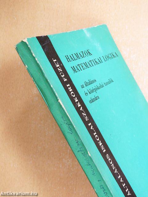 Halmazok, matematikai logika