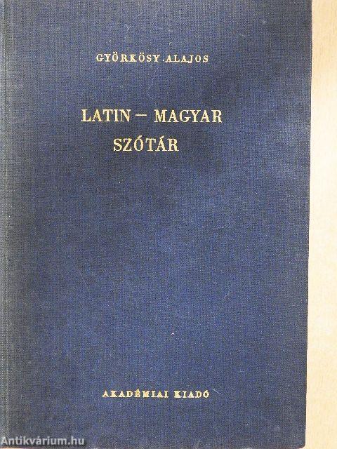 Latin-magyar szótár