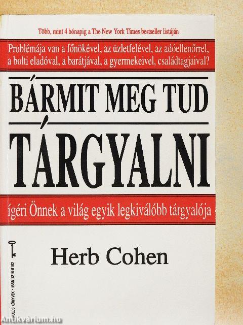 Bármit meg tud tárgyalni