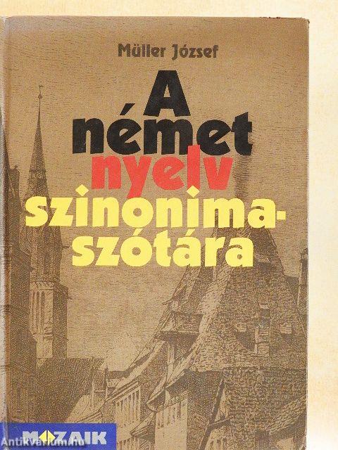 A német nyelv szinonimaszótára