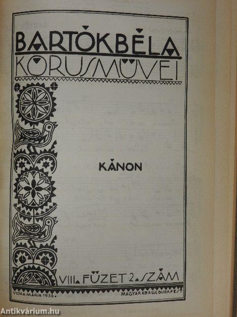 Bartók Béla kórusművei