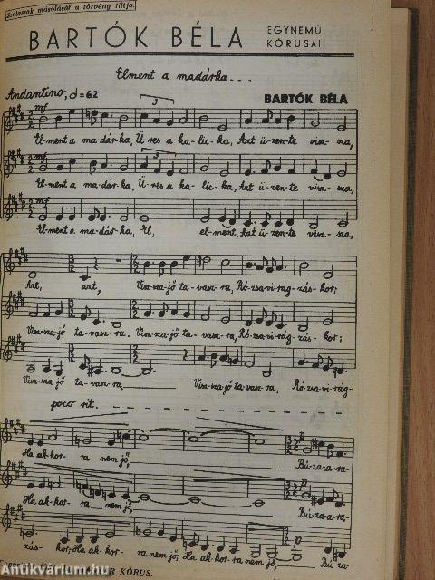 Bartók Béla kórusművei