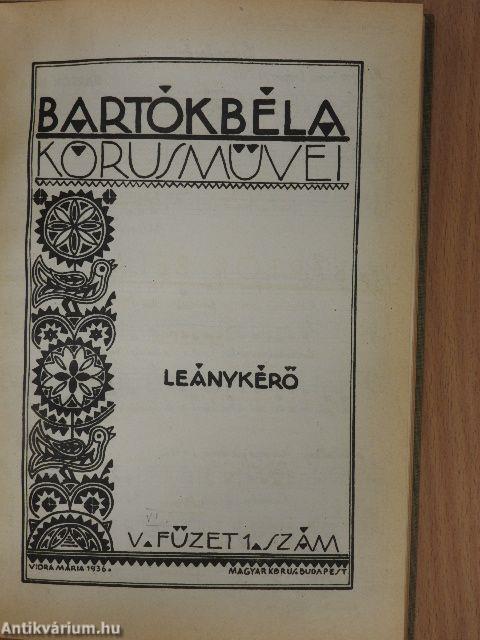 Bartók Béla kórusművei