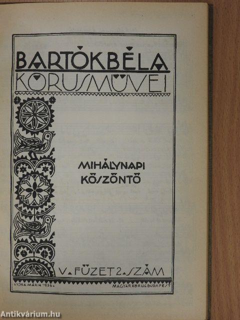 Bartók Béla kórusművei