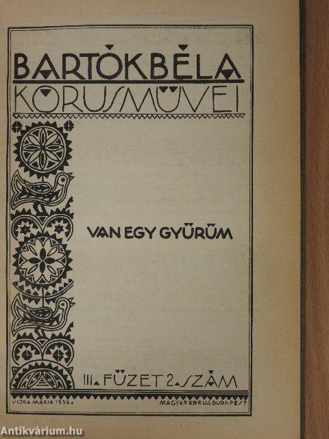 Bartók Béla kórusművei