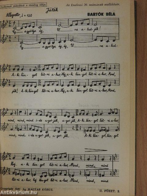 Bartók Béla kórusművei