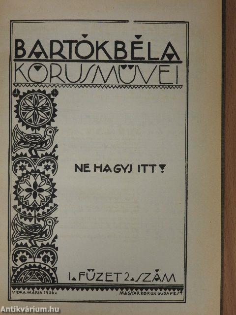 Bartók Béla kórusművei