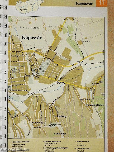 Magyarország és Budapest térképe