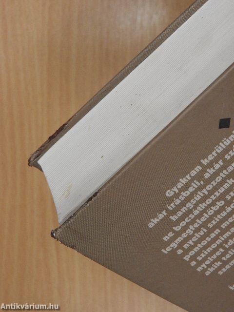 A német nyelv szinonimaszótára