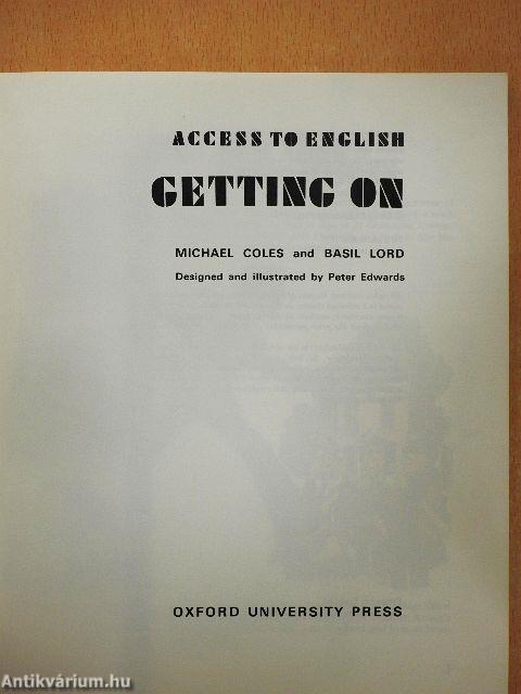 Getting On - Book